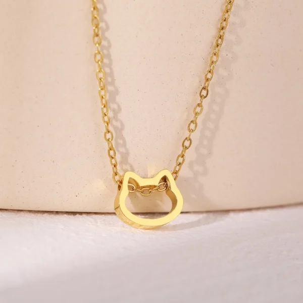 Colar Pingentes De Gato