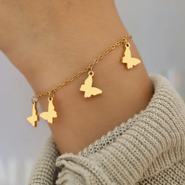 Pulseiras Borboleta Elegante - Imagem 2