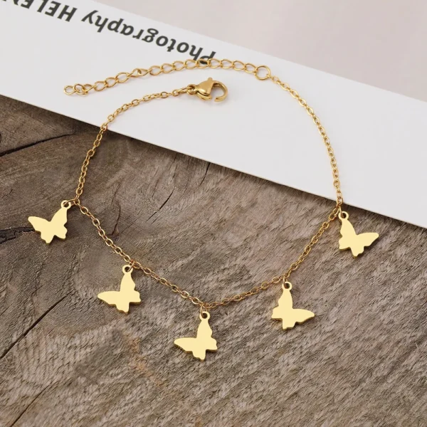 Pulseiras Borboleta Elegante